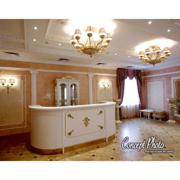American Pro Decor 2-3/4 in. x 6-7/8 in. x 96 in. Grapevine Polyurethane Crown Moulding Pro Pack 16 LF (2-Pack)