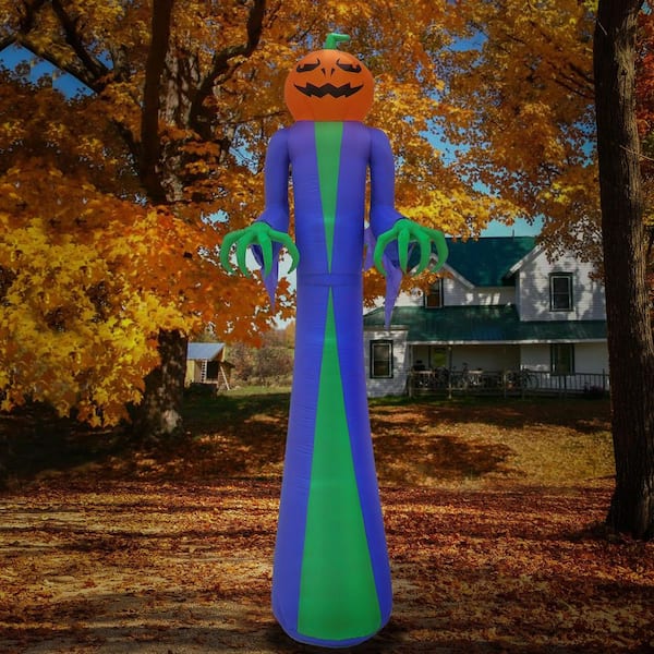 12 ft. Inflatable Halloween Pumpkin Ghost