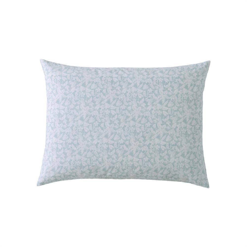 Koya Bay Blue Cotton Queen Duvet Cover Set with Shams