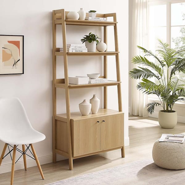 Bixby 33 in. Bookshelf in Oak