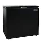 6.7 cu. ft. Compact Chest Freezer in Black