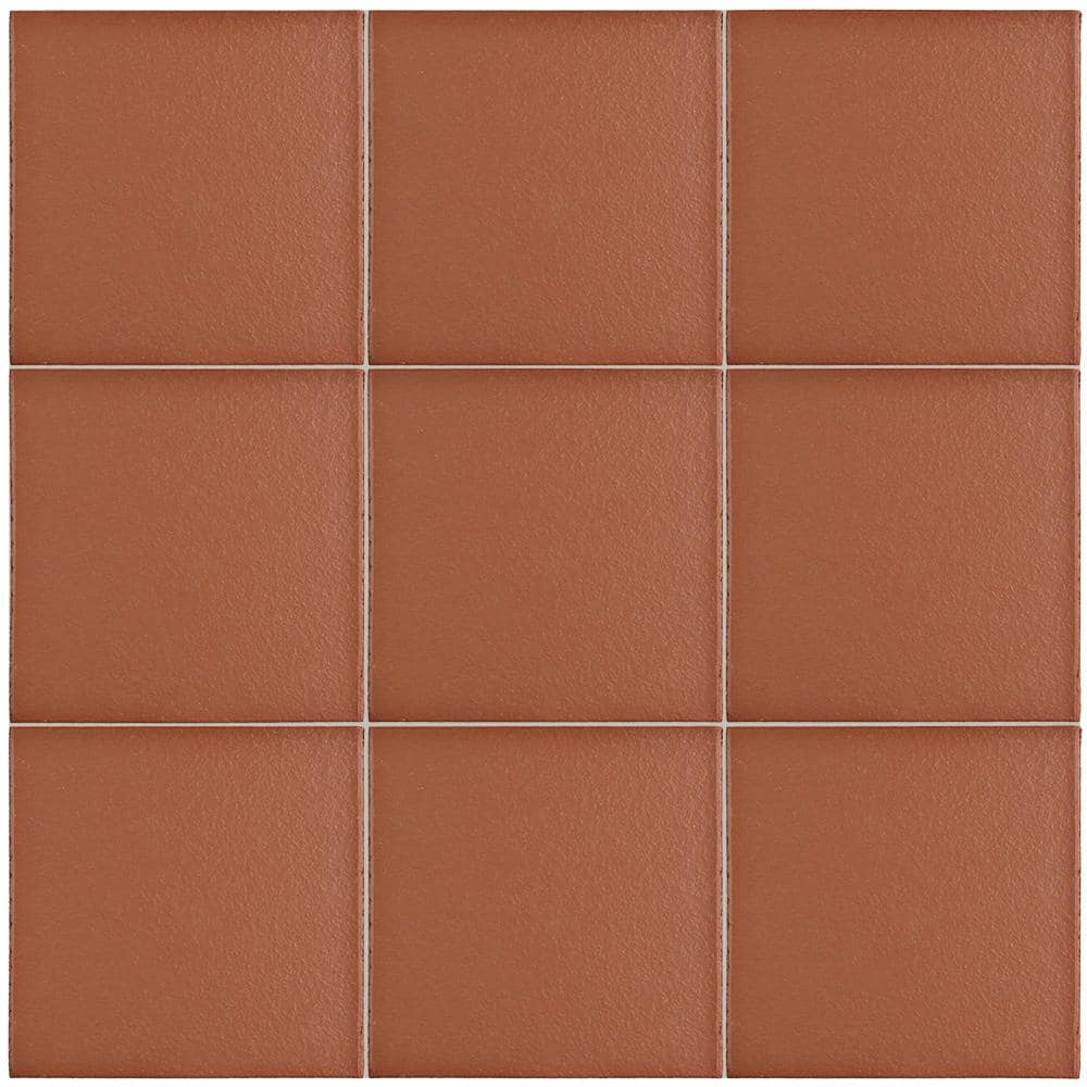 Quarry Red 6x6 Matte Ceramic Indoor/Outdoor Tile