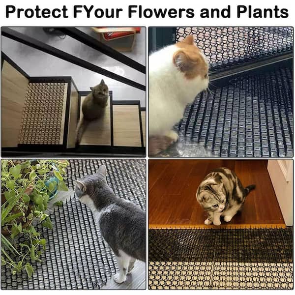 Oyezvary x Cat Deterrent Mat 12 Pack Cat Scat