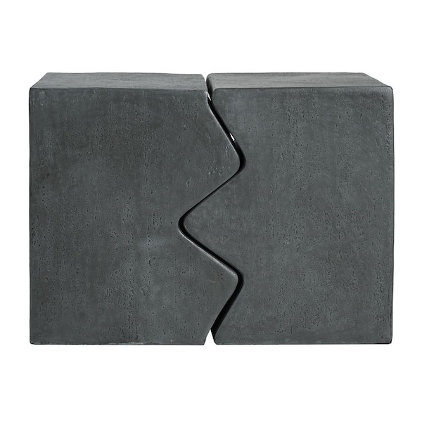 H&O × Geek Field _ ML SideTable MGO Side Table Set of 2 Rectangular Outdoor Indoor Accent Table in