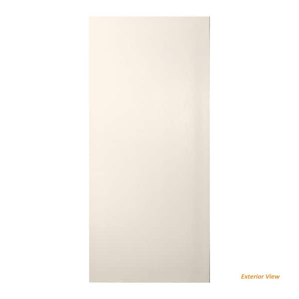 JELD-WEN 30 in. x 80 in. Hardboard Flush Unfinished Solid Core Hardwood Interior Door Slab