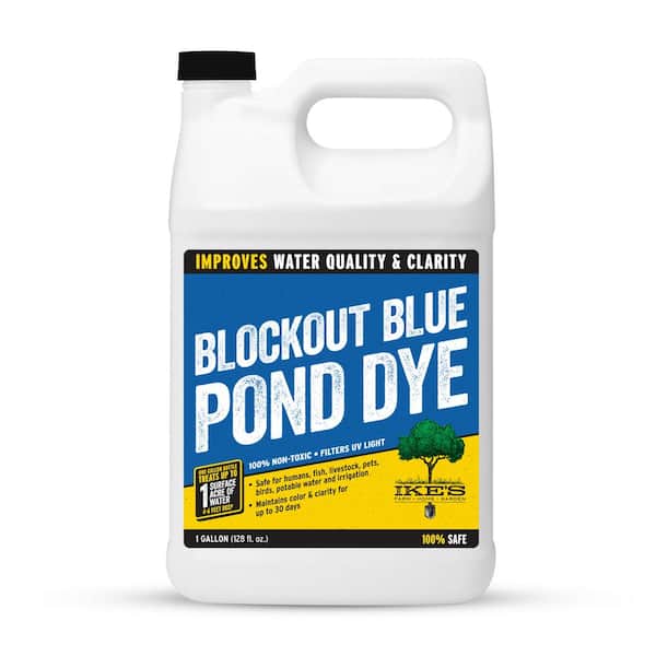 IKE'S 1 Gal. Blockout Blue Pond Dye