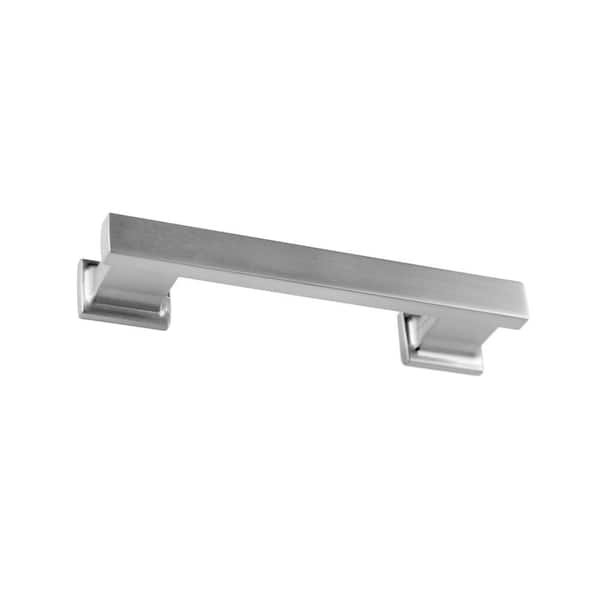 5-Pack High Desert 3-1/2 in. (89 mm) Center-to-Center Classic Satin Nickel Bar Drawer Pull