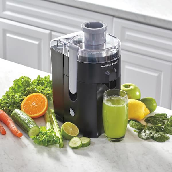 Hamilton Beach Health Smart 400 W 16 oz. Black Centrifugal Juicer 