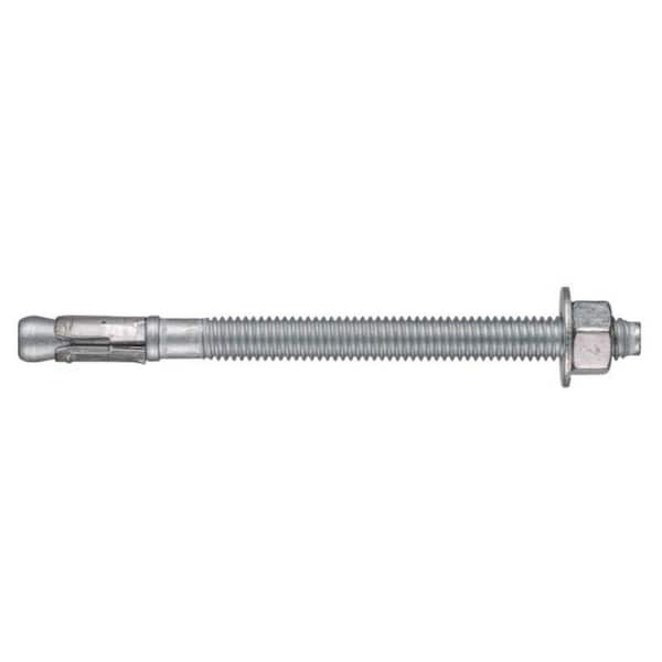 Hilti 1/2 in. x 4-1/2 in. Kwik Bolt 1 Long Thread Carbon Steel Concrete Wedge Anchor (12-Pack)
