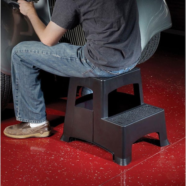 2 step plastic ladder discount