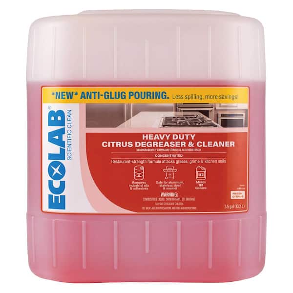 3.5 Gal. Heavy Duty Citrus Degreaser Concentrate Cleaner, Attacks Grease and Grime