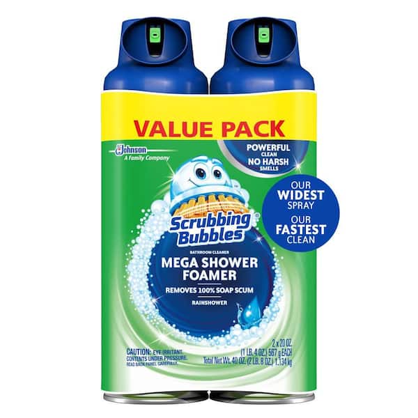 20 oz. Mega Shower Foamer Aerosol Bathroom Cleaner (2-Count)