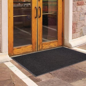 Dirt Resistant Striped Front Door Mats, All Weather Entry And Back Yard Door  Mat, Indoor And Outdoor Safe, Non-slip Pvc Backing, Absorbent And Waterproof,  Dirt Trapping Rugs For Entryway - Temu
