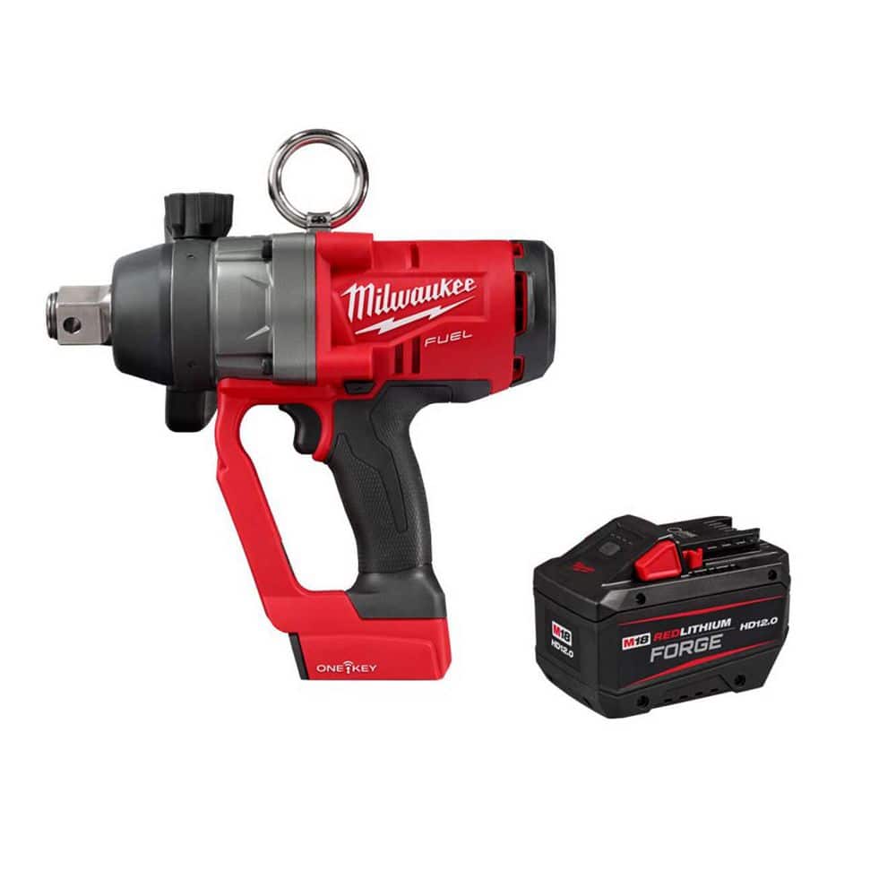 M18 FUEL ONE-KEY 18V Lithium-Ion Brushless Cordless 1 in. Impact Wrench w/ Friction Ring w/ FORGE 12.0 Ah Battery price history on PriceWatchPro