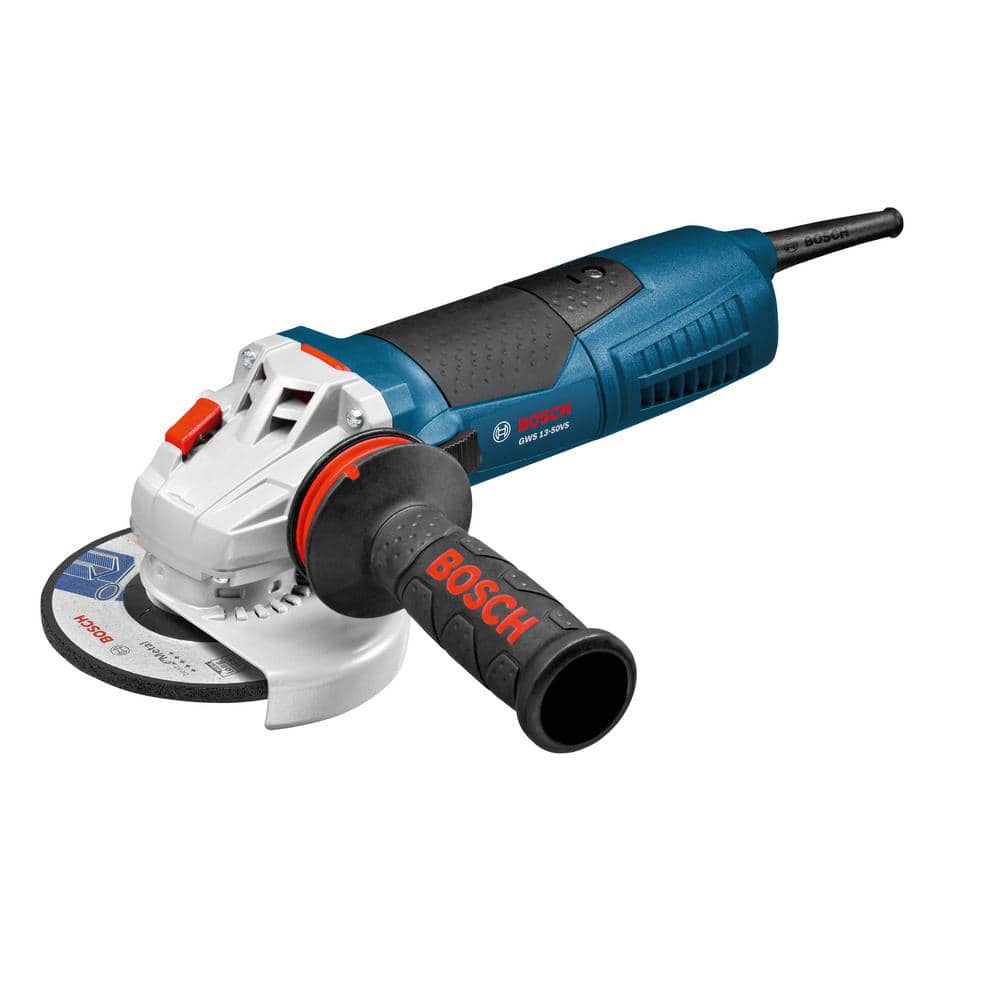 Bosch 13 Amp 5 in. Variable Speed Angle Grinder GWS13-50VS - The Home Depot