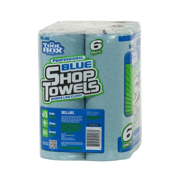 Cotton Roll Holders Disposable Blue (100)