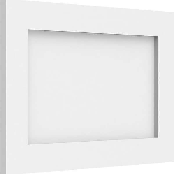 32"W x 18"H x 5/8"P Legacy Raised Panel Decorative Wall Panel