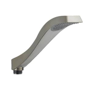 Dryden 1-Spray Patterns 1.75 GPM 2.31 in. Wall Mount Handheld Shower Head in Stainless