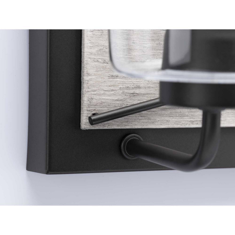 Briarwood Bronze and Black 2-Light Bath Wall Fixture