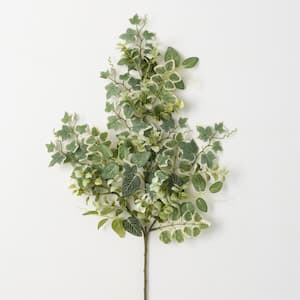 28.25" Foliage Botanical Spray; Green