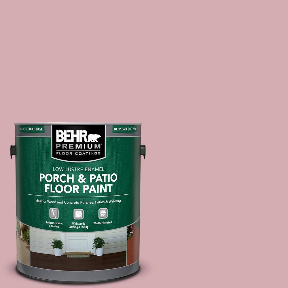 1 gal. #S130-3 Ballet Rose Low-Lustre Enamel Interior/Exterior Porch and Patio Floor Paint price history on PriceWatchPro