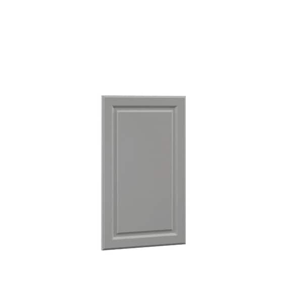 Designer Series 0.75x30x18 in. Elgin Decorative End Panel in Heron Gray