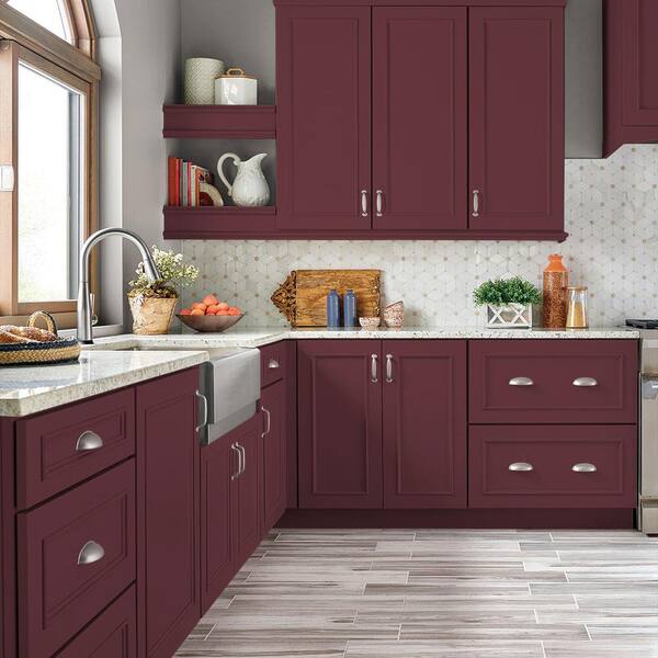 BEHR PREMIUM 1 qt. #BXC-90 Wild Cranberry Semi-Gloss Enamel