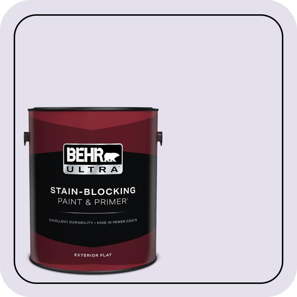 1 gal. #650C-2 Powdery Mist Flat Exterior Paint & Primer price history on PriceWatchPro