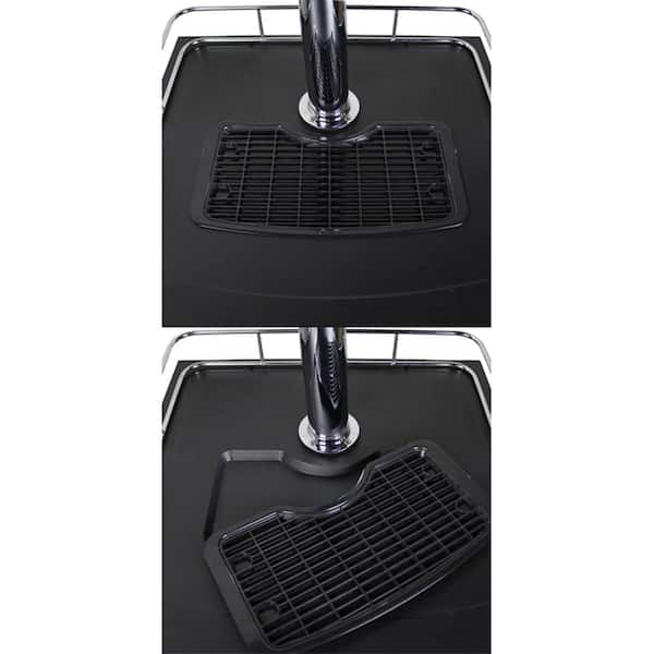 Kegco HBK309X-2 Dispenser, 2 Faucet Without Keg, Black Stainless Steel