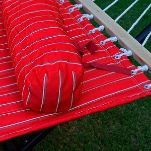 13 ft. Quilted Hammock with Matching Pillow, Red