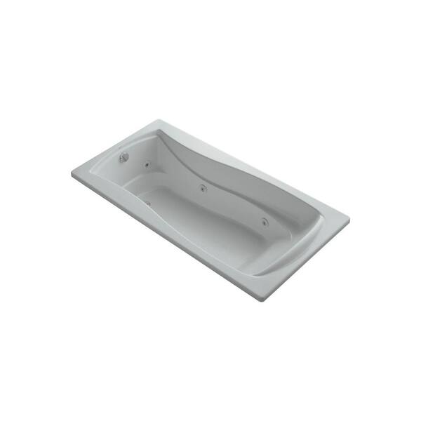 KOHLER Mariposa 6 ft. Whirlpool Tub in Ice Grey