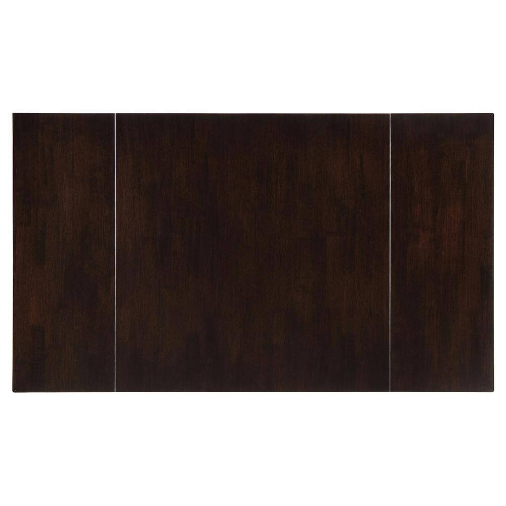 Cappuccino and Tan 3-Piece Drop Leaf Dining Set