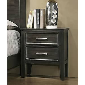 New Classic Furniture Andover Nutmeg 2-drawer Nightstand