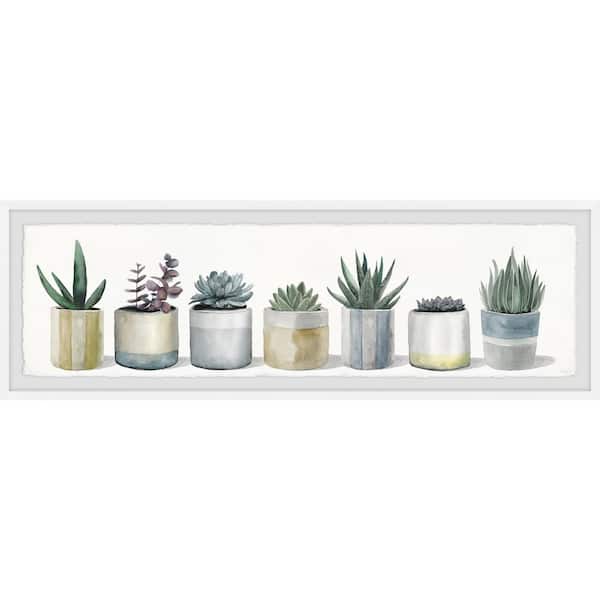 Unbranded "Bloom Everyday" by Parvez Taj Framed Nature Art Print 15 in. x 45 in.