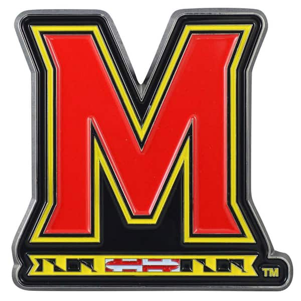 FANMATS 3.1 in. x 3.2 in. NCAA University of Maryland Emblem