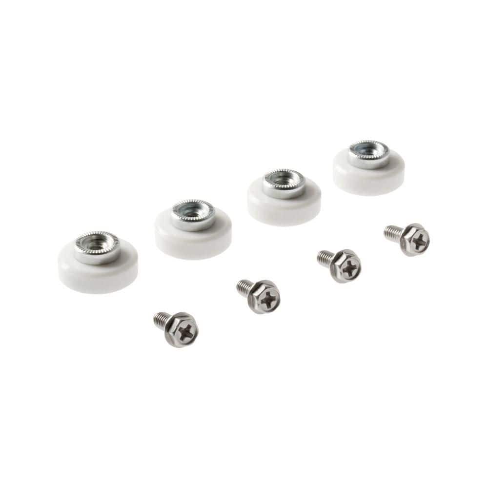 3/4 in. Stainless Round Sliding Shower Door Roller Replacement (4-Piece) price history on PriceWatchPro