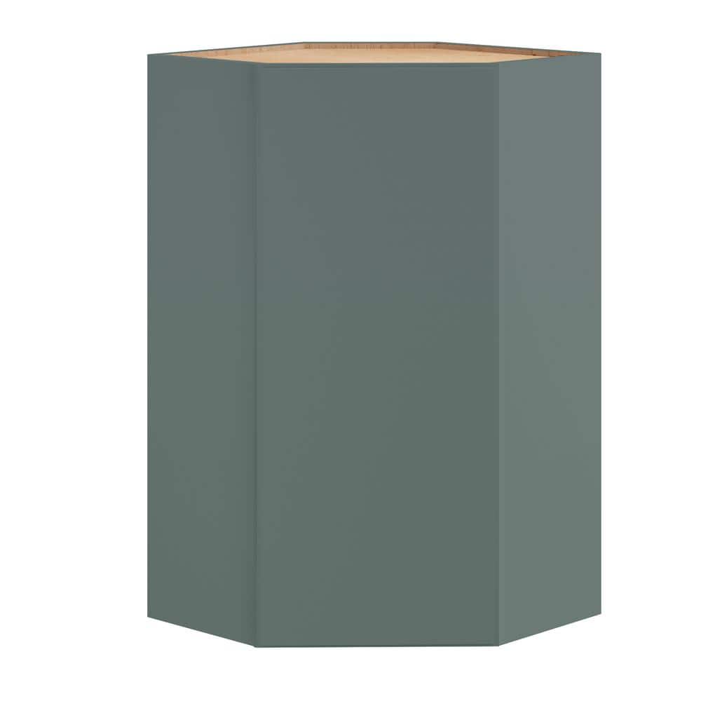 Hargrove 24 in. W x 12 in. D x 42 in. H Assembled Plywood Wall Corner Kitch