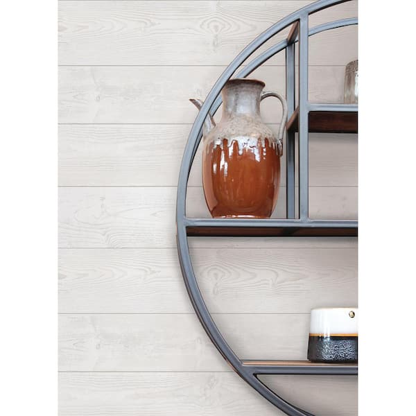 在庫ラスト グラデーションホワイト　スリーブ　国家シンボル　6種セット SCOTT LIVING White Urban Shiplap Self Adhesive Vinyl Peel and