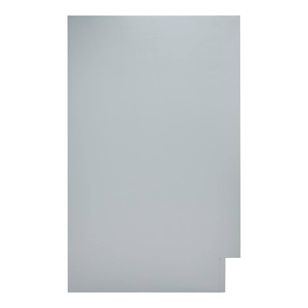 Kelly 42" Light Gray Wood Freestanding Vanity Cabinet