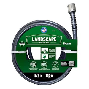 Morvat 1/2 in. x 150 ft. Stainless Steel Garden Hose Set with