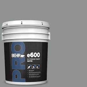 5 gal. #770F-4 Gray Area Satin Exterior Paint