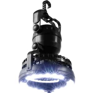 6.25 in. LED Indoor/Outdoor Black Ceiling Fan