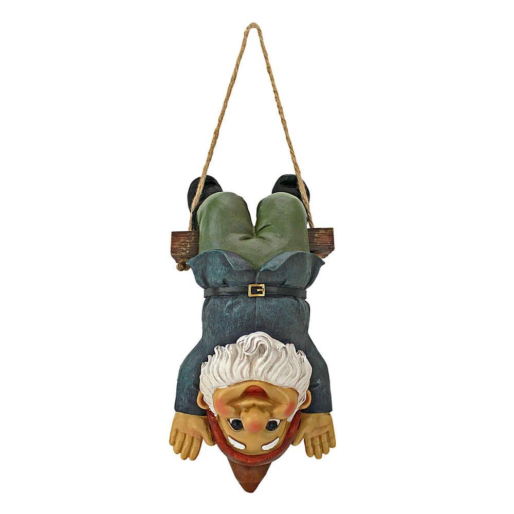 Alfie the Acrobat Gnome on Faux-Wood Swing