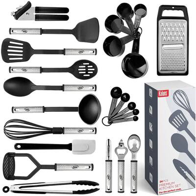Whisk Nylon Kitchen Utensil Sets Kitchen Utensils The Home Depot
