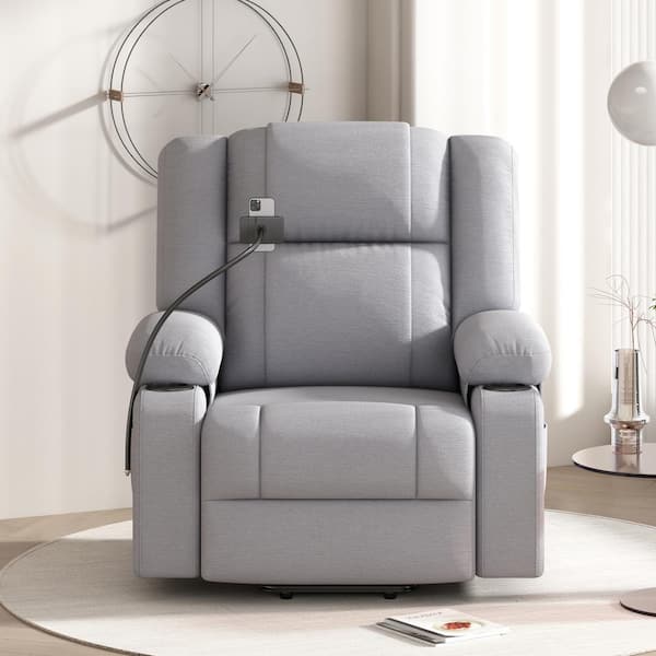 Harper&bright designs electric power lift recliner chair with side pocket best sale for elderly