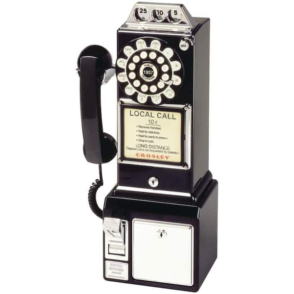 Crosley 1950'S Analog Classic Pay Phone-DISCONTINUED