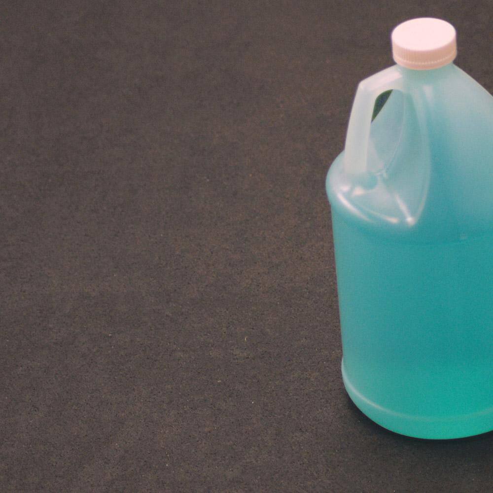 "ReUz" Rubber Flooring Rolls Black 48 in. W x 96 in. L Rubber Flooring