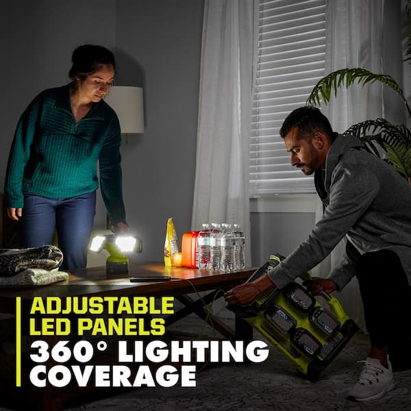 RYOBI ONE+ 18V Cordless 360° Light (Tool Only) PCL632B - The Home