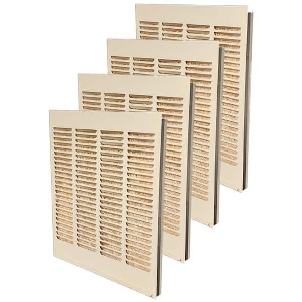 Hessaire 36-1/2 in. x 31-3/4 in. Replacement Door Panels for 6800 CFM Aspen Evaporative Cooler (Set of 4)