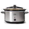 Elite Platinum Platinum 8.5 Qt. Stainless Steel Slow Cooker with